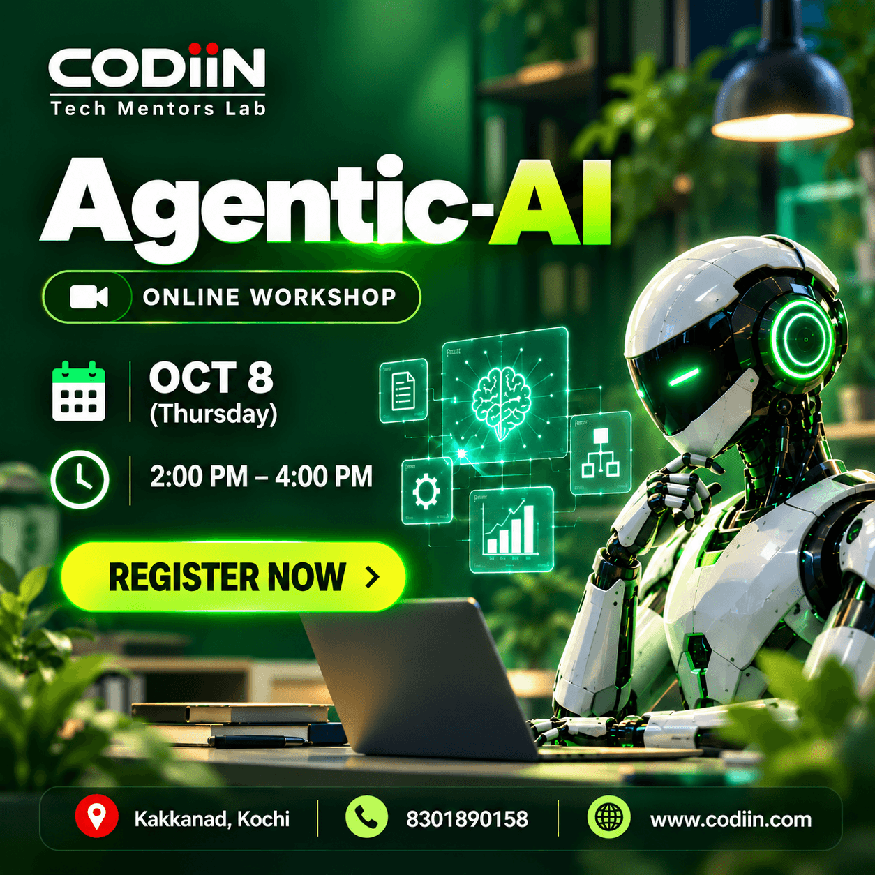 Agentic AI Workshop poster